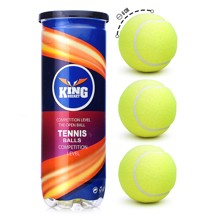 Набор мячей для большого тенниса 00-5775 (3 шт.) в тубусе Набор мячей для большого тенниса 00-5775 (3 шт.) в тубусе