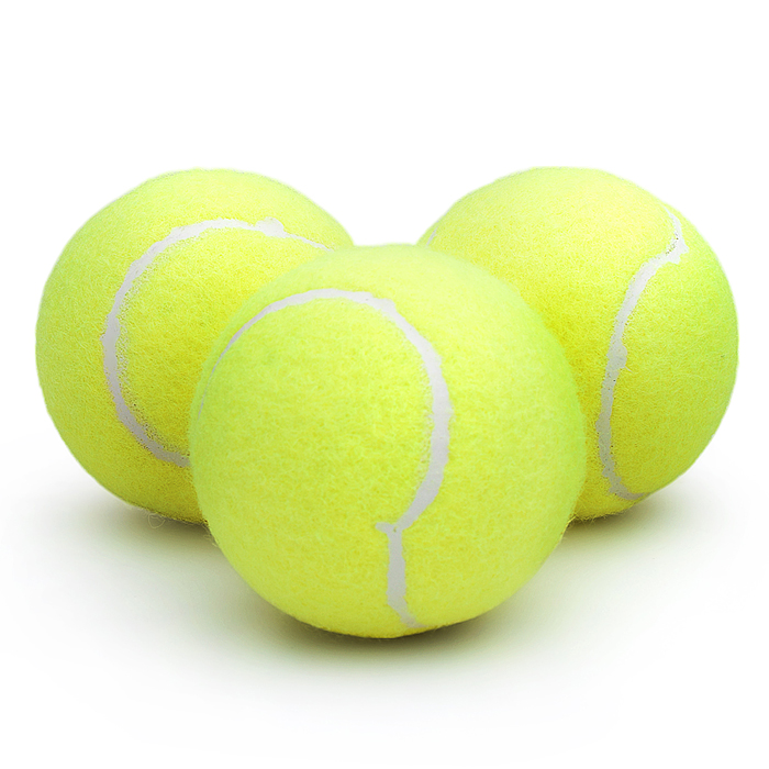 Фото к товару Набор мячей для большого тенниса 00-5775 (3 шт.) в тубусе Набор мячей для большого тенниса 00-5775 (3 шт.) в тубусе