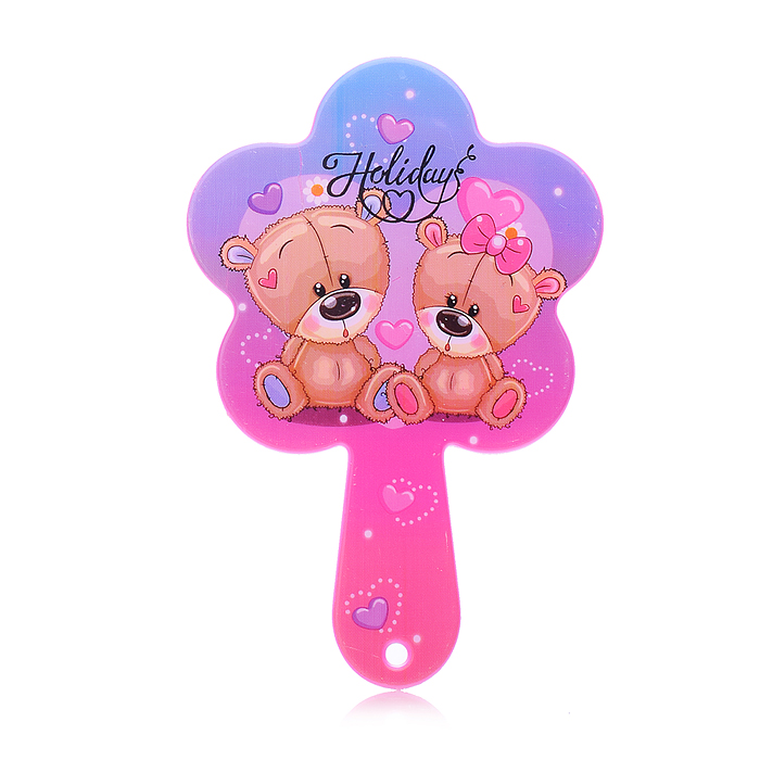 Фото к товару Набор расческа+зеркало 00-5417 "Baby bear" в ассортименте Набор расческа+зеркало 00-5417 "Baby bear" в ассортименте