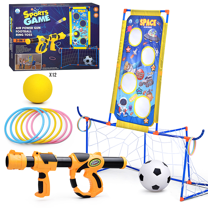 Игра попади в цель 679-907B "Sports Game" 3 в 1, в коробке