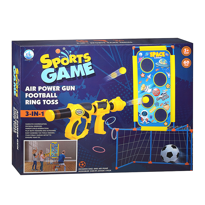 Фото к товару Игра попади в цель 679-907B "Sports Game" 3 в 1, в коробке Игра попади в цель 679-907B "Sports Game" 3 в 1, в коробке