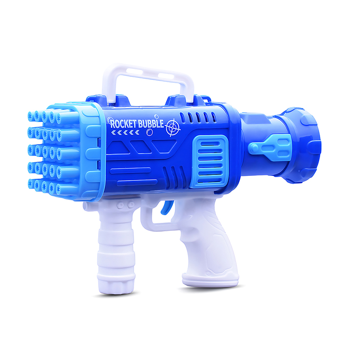 Фото к товару Бластер UT0158 для мыльных пузырей (25 стволов) в коробке Бластер UT0158 для мыльных пузырей (25 стволов) в коробке