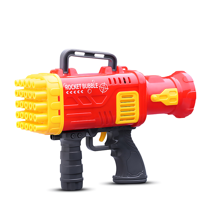 Фото к товару Бластер UT0158 для мыльных пузырей (25 стволов) в коробке Бластер UT0158 для мыльных пузырей (25 стволов) в коробке