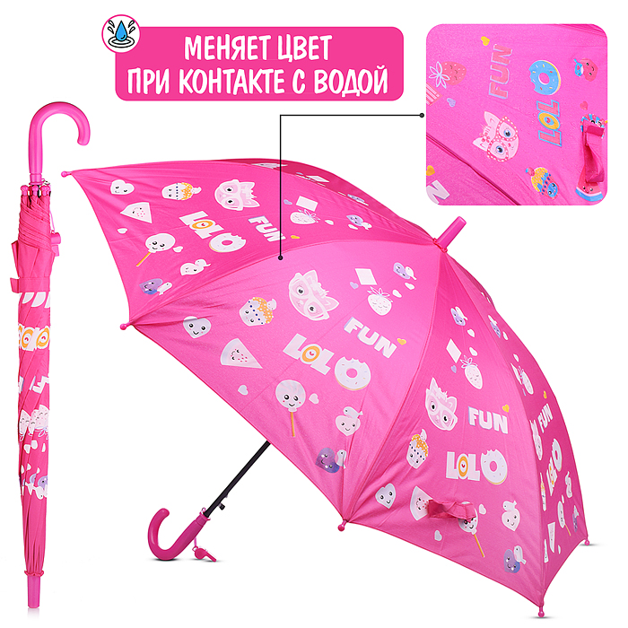 Зонт детский 00-6031 "Кошечка" (55 см) Зонт детский 00-6031 "Кошечка" (55 см)