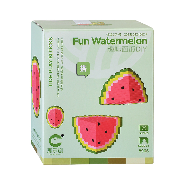 Конструктор 8906 "Watermelon" (532 дет.) в коробке Конструктор 8906 "Watermelon" (532 дет.) в коробке