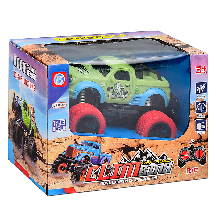 Фото к товару Машина 866-20B "Крутая гонка" р/у, 27 MHz, в коробке Машина 866-20B "Крутая гонка" р/у, 27 MHz, в коробке