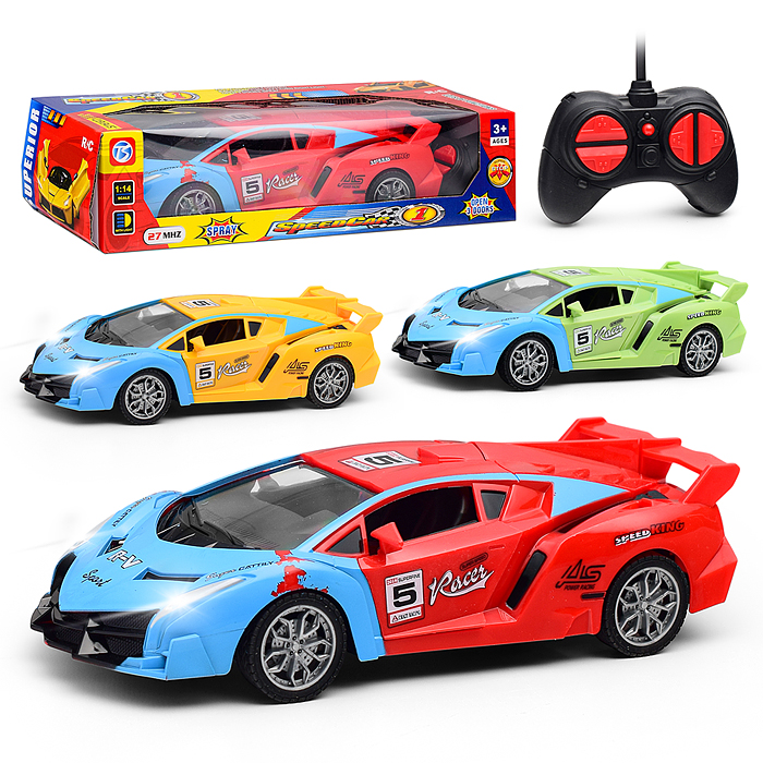 Машина 118-11 "Яркий заезд" р/у, 27 MHz, в коробке Машина 118-11 "Яркий заезд" р/у, 27 MHz, в коробке