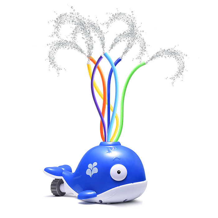 Фото к товару Игрушка - брызгалка YG09R "Кит", для подключения к водному шлангу, в коробке Игрушка - брызгалка YG09R "Кит", для подключения к водному шлангу, в коробке