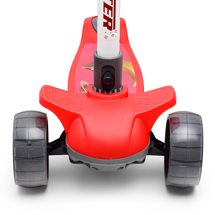 Фото к товару Самокат U001195Y 3-х кол., красный, PU, в коробке Самокат U001195Y 3-х кол., красный, PU, в коробке