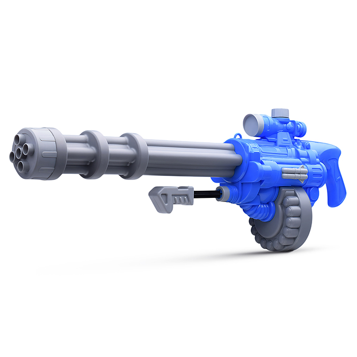 Фото к товару Водное оружие M20000-2B "Пулемет" в пакете Водное оружие M20000-2B "Пулемет" в пакете