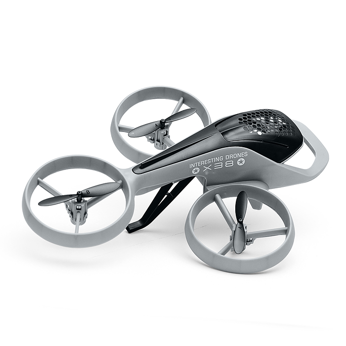 Фото к товару Квадрокоптер X38 "Скай" р/у, 27 MHz, в коробке Квадрокоптер X38 "Скай" р/у, 27 MHz, в коробке