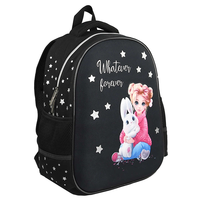 Ранец школьный "Девочка и зайка"