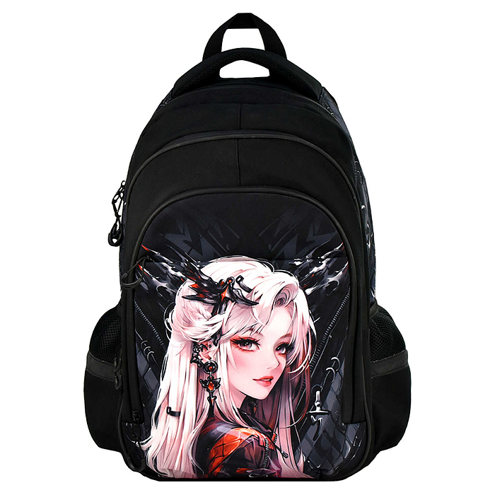 Фото к товару Рюкзак школьный "Девушка панк" Рюкзак школьный "Девушка панк"