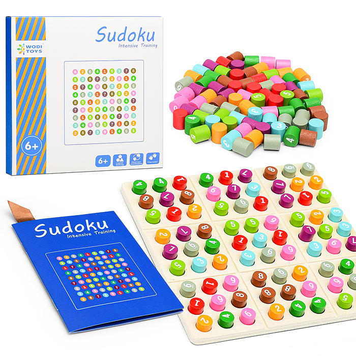 Игра развивающая D1868 "Умное и веселое судоку" Игра развивающая D1868 "Умное и веселое судоку"
