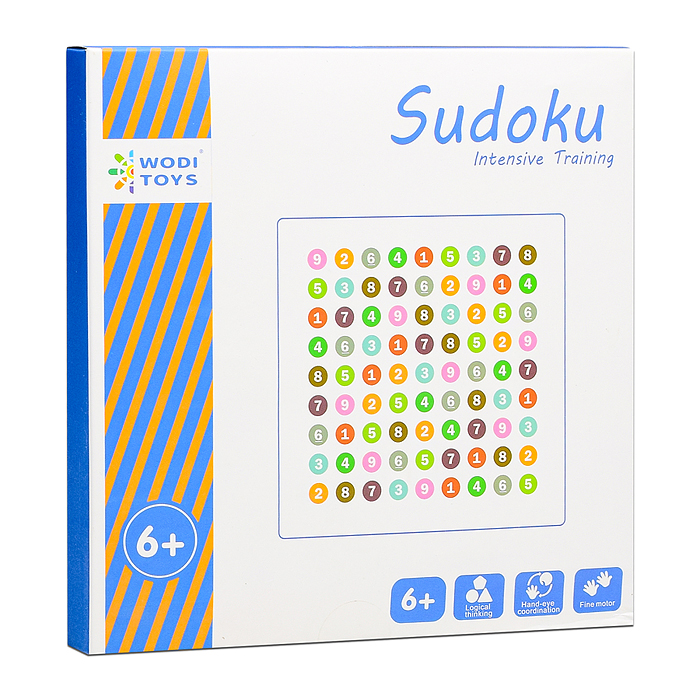 Игра развивающая D1868 "Умное и веселое судоку"