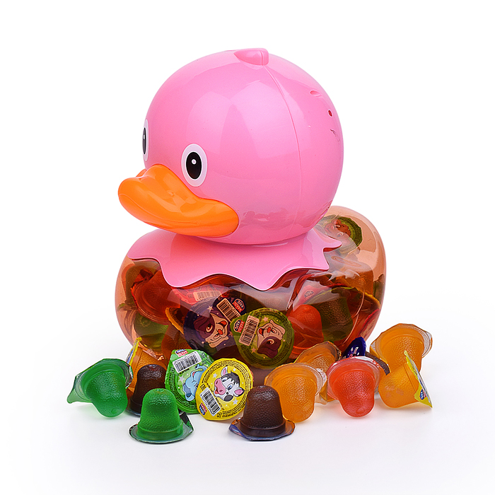 Фото к товару Десерт желейный "Канди клаб" ассорти (Уточки) 13гр (100шт) Десерт желейный "Канди клаб" ассорти (Уточки) 13гр (100шт)