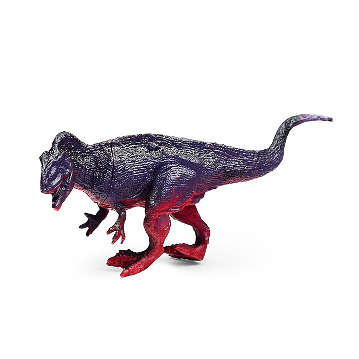 Игрушка пластизоль "Динозавры" 4шт. в пакете, хеддер Рассказы о животных 