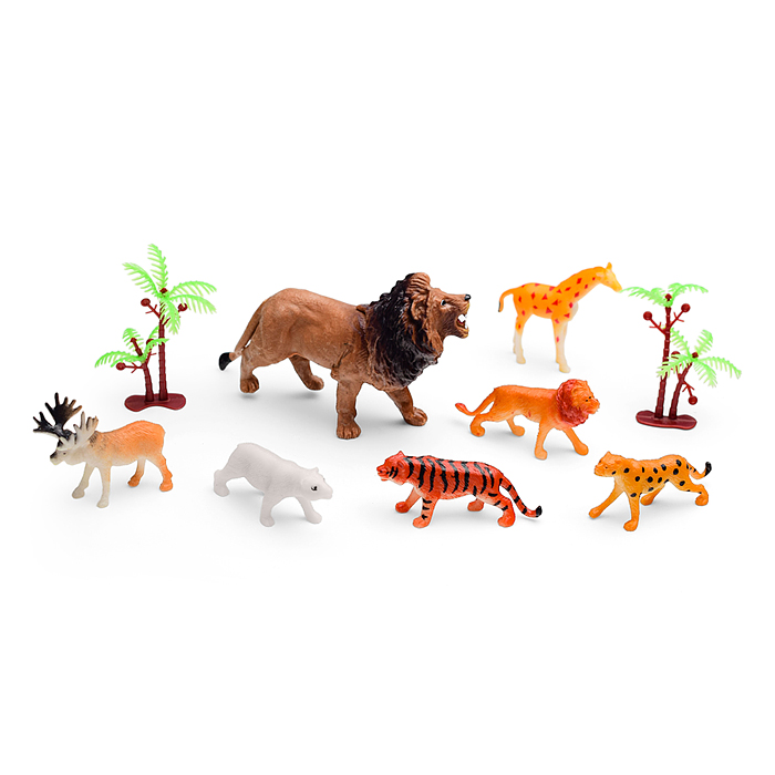 Набор из 10-ти диких животных в пакете "Рассказы о животных" Набор из 10-ти диких животных в пакете "Рассказы о животных"