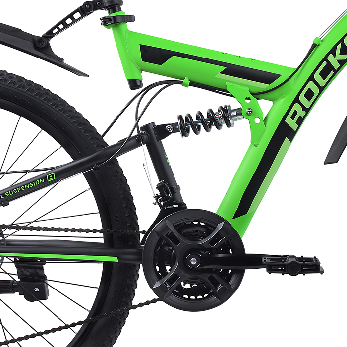 Фото к товару Велосипед 26" Rocket Azkar Pro, цвет зеленый, размер 18" Велосипед 26" Rocket Azkar Pro, цвет зеленый, размер 18"