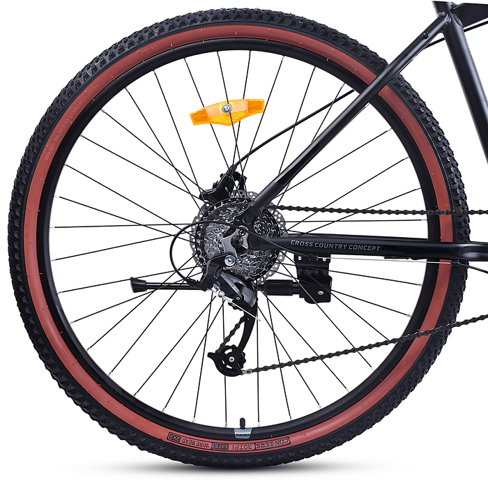 Фото к товару Велосипед 29" Rocket Crater Alloy HD 29, цвет черный, размер 17,5" Велосипед 29" Rocket Crater Alloy HD 29, цвет черный, размер 17,5"