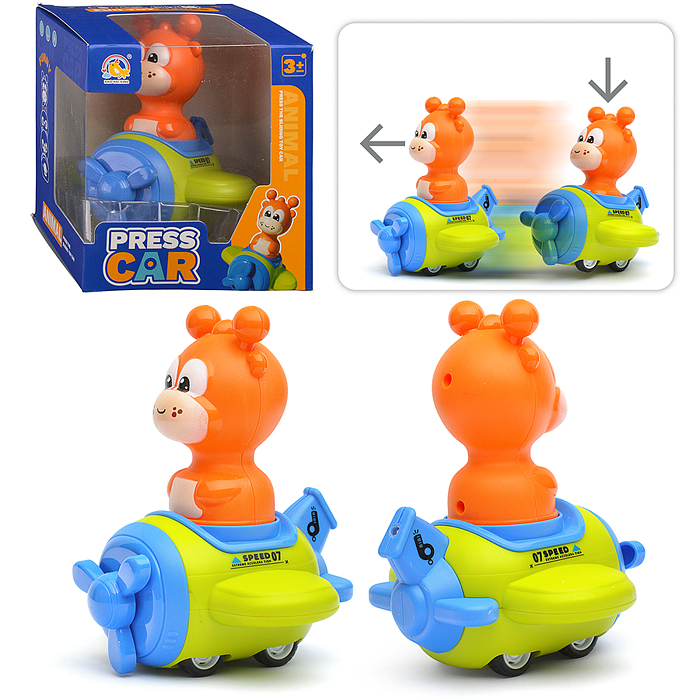 Самолет BHX898 "Веселый зоопарк" в коробке