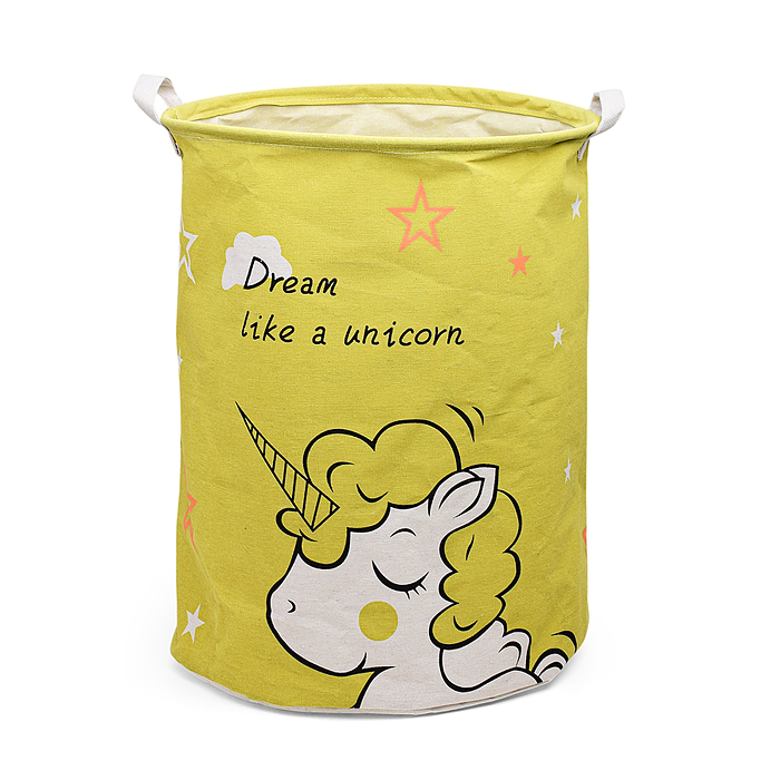Фото к товару Корзина для игрушек 00-6135 "Dream like unicorn" 40х50 см Корзина для игрушек 00-6135 "Dream like unicorn" 40х50 см