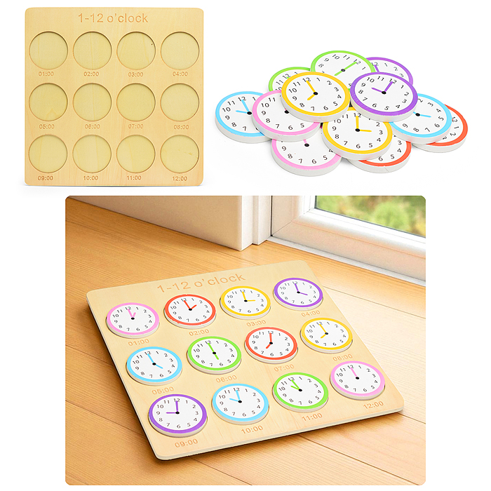 Игра развивающая D2070 "Часики" Игра развивающая D2070 "Часики"