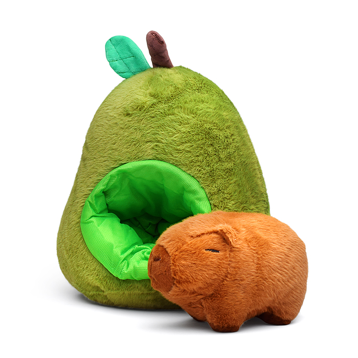 Мягкая игрушка М1451 "Капибара" 35 см