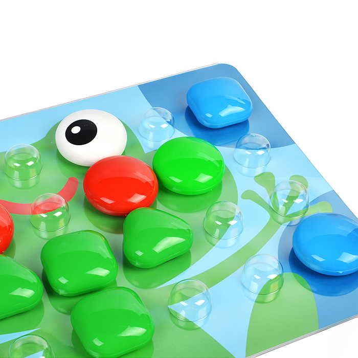 Фото к товару Мозаика для самых маленьких (39 фишек, 6 цветов, 8 картинок, смайлик в подарок) Мозаика для самых маленьких (39 фишек, 6 цветов, 8 картинок, смайлик в подарок)