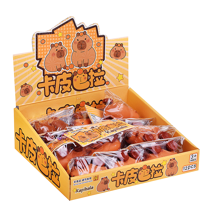 Фото к товару Игрушка -антистресс 00-6696 "Капибара" Игрушка -антистресс 00-6696 "Капибара"