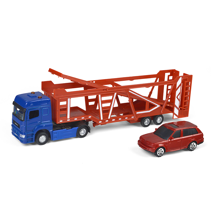 Фото к товару Машина металл KAMAZ Автовоз 17 см, (двери, подвиж дет, машинка) в коробке Машина металл KAMAZ Автовоз 17 см, (двери, подвиж дет, машинка) в коробке