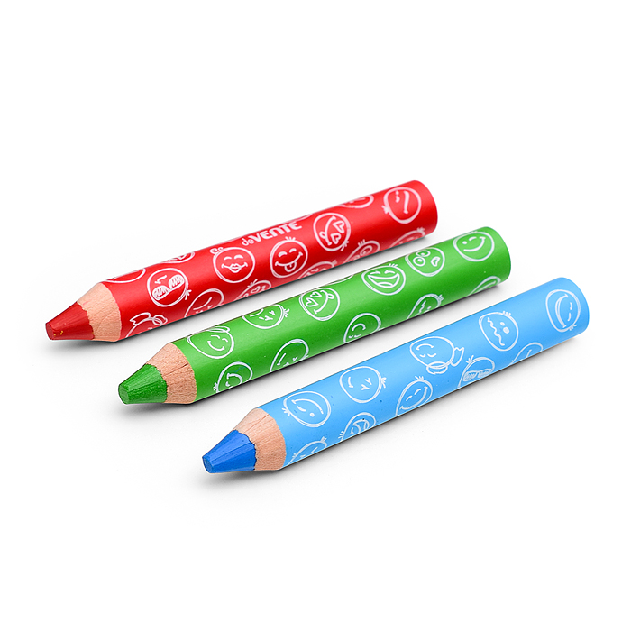 Фото к товару Карандаши цветные "Jumbo 3 in 1" 06 цветов, супер мягкие, с акварельным эффектом Карандаши цветные "Jumbo 3 in 1" 06 цветов, супер мягкие, с акварельным эффектом