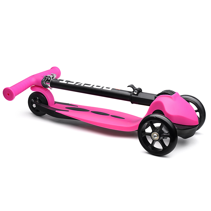 Фото к товару Самокат трёхколёсный R0205 ROCKET колёса PU, цвет розовый Самокат трёхколёсный R0205 ROCKET колёса PU, цвет розовый