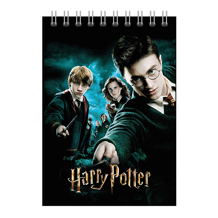 Блокнот "Гарри Поттер" формат А5, 60 листов, блок-офсет, целлюлозный картон 200 гр/м2, в клетку Блокнот "Гарри Поттер" формат А5, 60 листов, блок-офсет, целлюлозный картон 200 гр/м2, в клетку