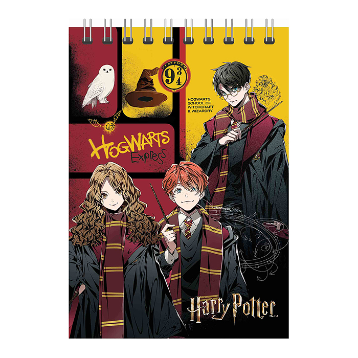 Блокнот 60 л., клетка "Гарри Поттер" А5 Блокнот 60 л., клетка "Гарри Поттер" А5