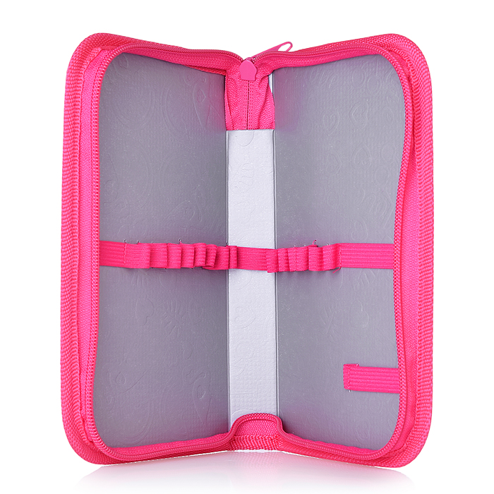 Пенал односекционный большой "Яркая девушка" 2025