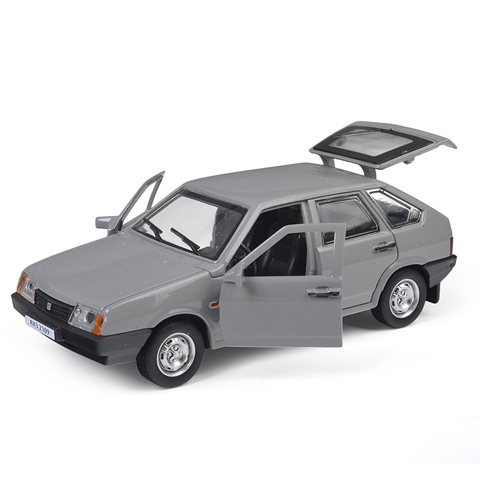 Фото к товару Машина металл ВАЗ-2109 "Спутник" 12 см, (двери, багаж, серебряный) инерц., в коробке Машина металл ВАЗ-2109 "Спутник" 12 см, (двери, багаж, серебряный) инерц., в коробке