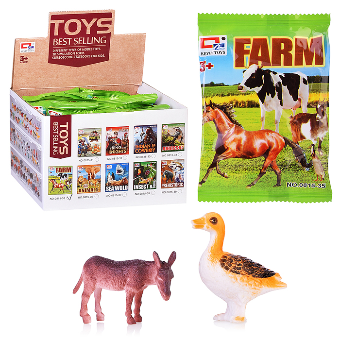 Набор 0815-35 "Сельскохозяйственные животные" в коробке Набор 0815-35 "Сельскохозяйственные животные" в коробке