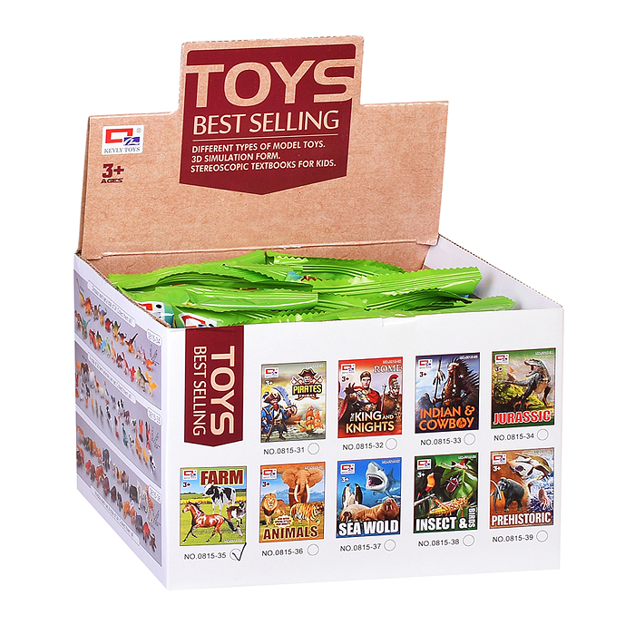 Фото к товару Набор 0815-35 "Сельскохозяйственные животные" в коробке Набор 0815-35 "Сельскохозяйственные животные" в коробке