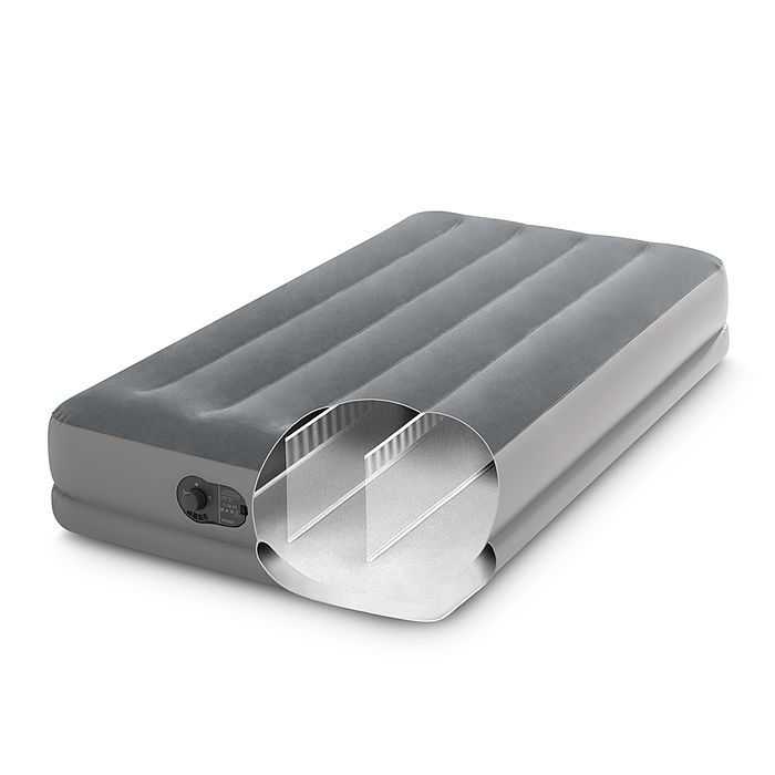 Надувной матрас 99х191х30см "Prestige" со встр. USB насосом, до 136кг, 64112 INTEX не товарный вид