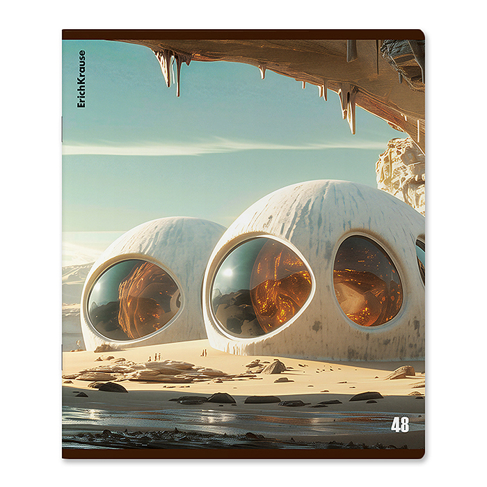 Фото к товару Тетрадь 48 л. клетка "Dune" Тетрадь 48 л. клетка "Dune"