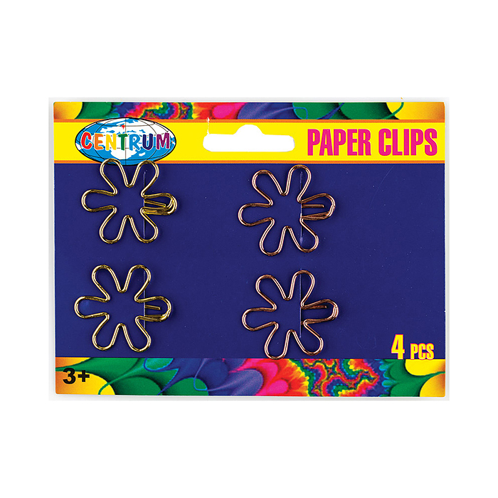 Скрепки 25x29mm 4шт в упаковке