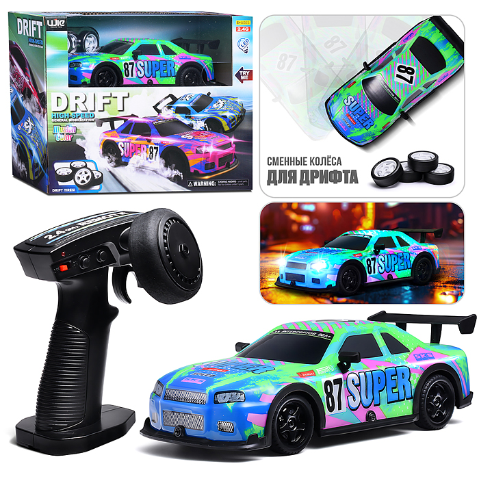 Машина UJ99-PY227 "Супер спорт" р/у, 27MHz, в коробке Машина UJ99-PY227 "Супер спорт" р/у, 27MHz, в коробке