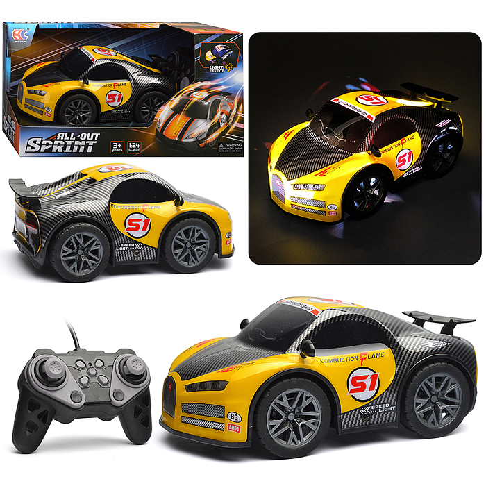 Машина L2402-1 "Неоновая гонка" р/у, 27 MHz, в коробке Машина L2402-1 "Неоновая гонка" р/у, 27 MHz, в коробке