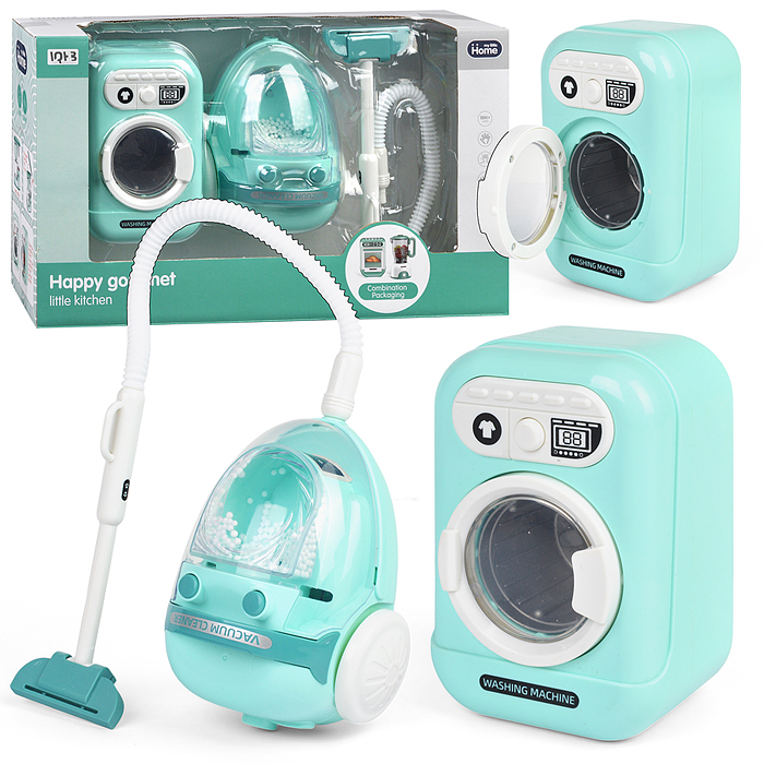 Бытовая техника A2101-9 ( пылесос, стиральная машина) в коробке