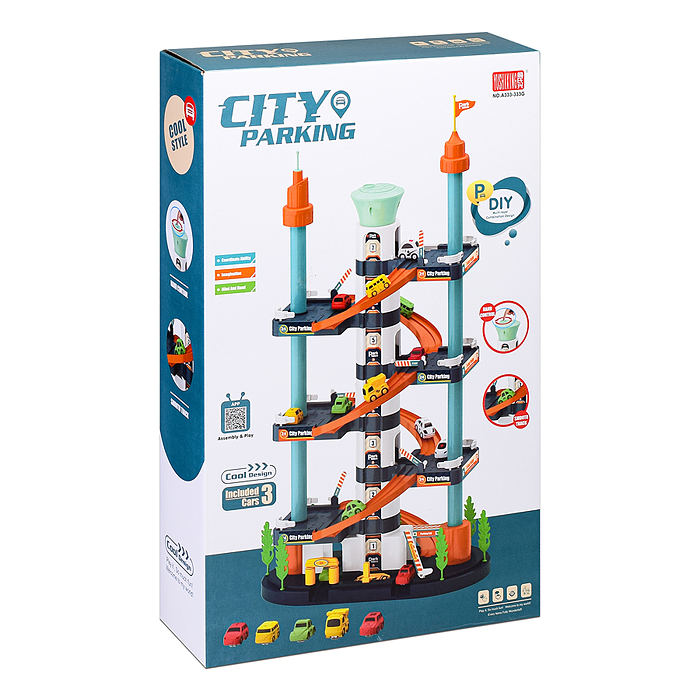 Фото к товару Парковка A333-333G "Городская" в коробке Парковка A333-333G "Городская" в коробке