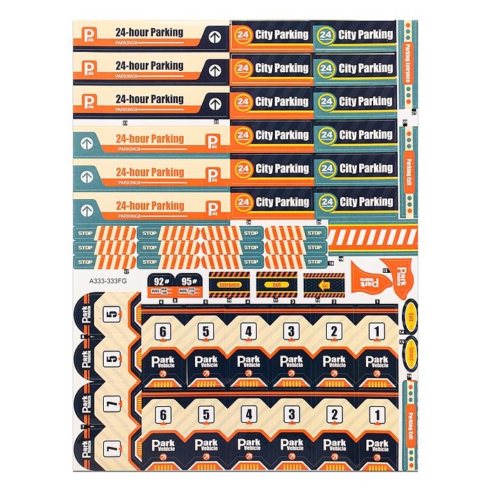 Фото к товару Парковка A333-333G "Городская" в коробке Парковка A333-333G "Городская" в коробке