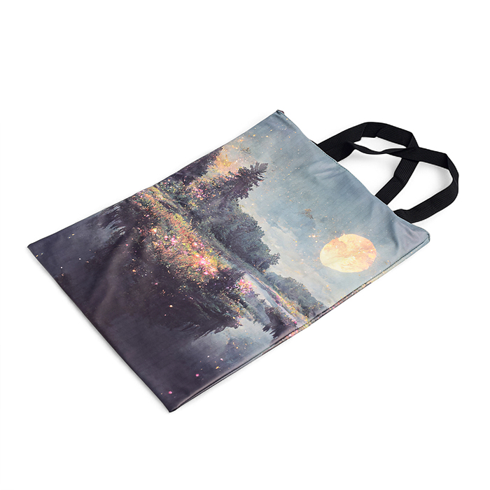 Сумка-шоппер перевёртыш "Nature" 34x44 см, двухсторонняя, непромокаемая плащевка, 1 отделен Сумка-шоппер перевёртыш "Nature" 34x44 см, двухсторонняя, непромокаемая плащевка, 1 отделен