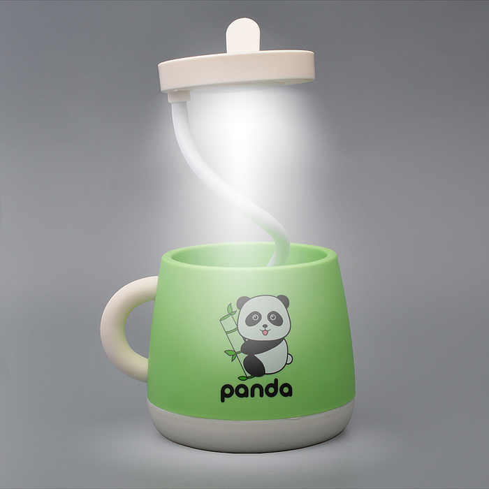 Фото к товару Фонарик-светильник игрушечный 357G "Кружка. Панда" в коробке Фонарик-светильник игрушечный 357G "Кружка. Панда" в коробке