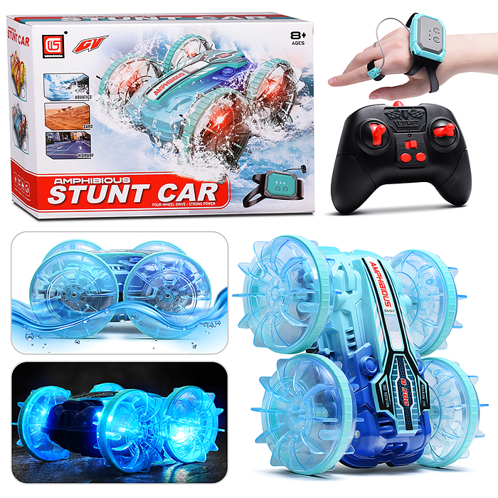 Машина CV-B800.S-2 "Амфибия-вездеход" р/у 27 MHz, в коробк